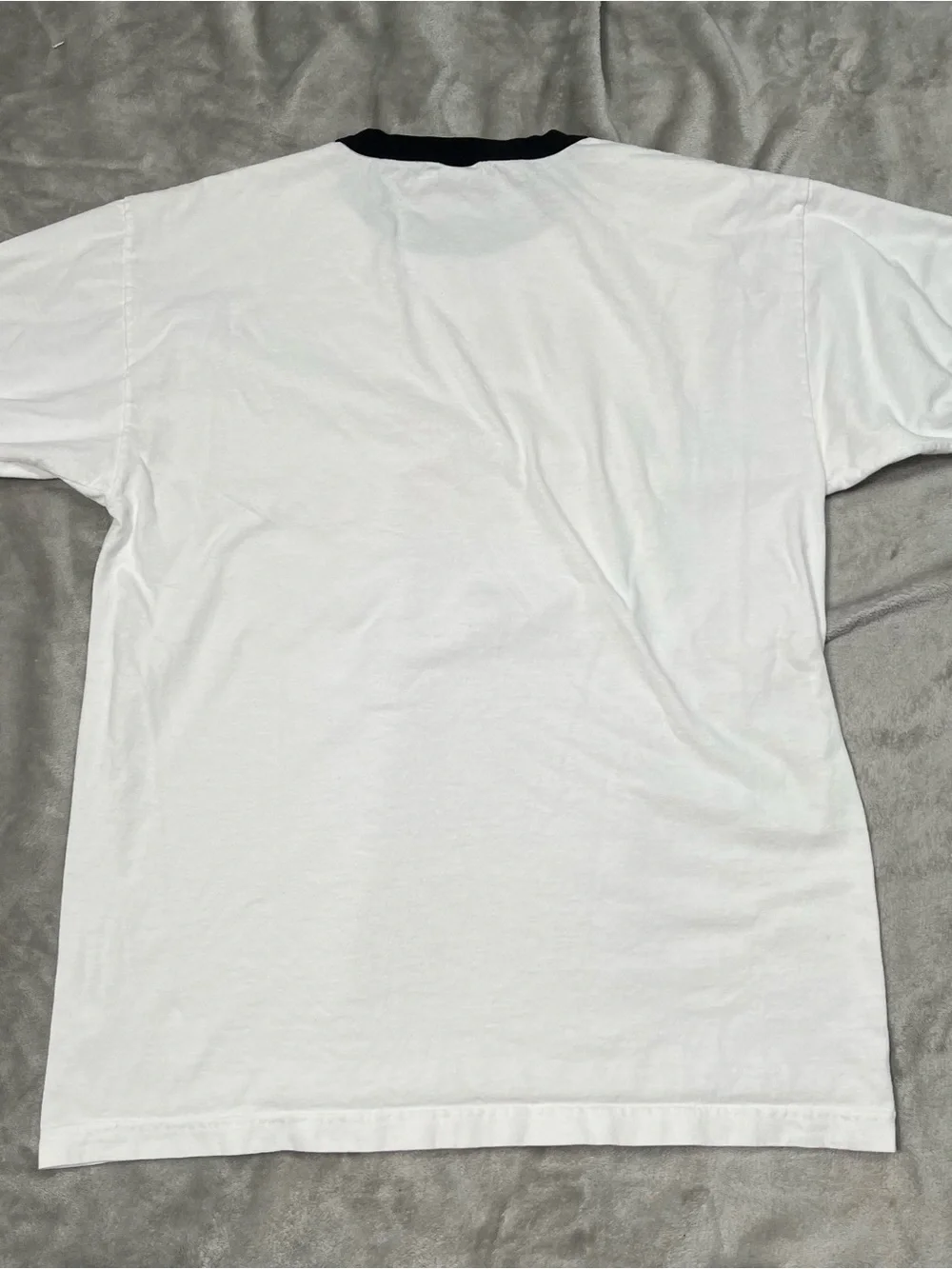 Vintage Vote For Pedro Shirt Mens L White Napoleon Dynamite Ringer Tee Movie